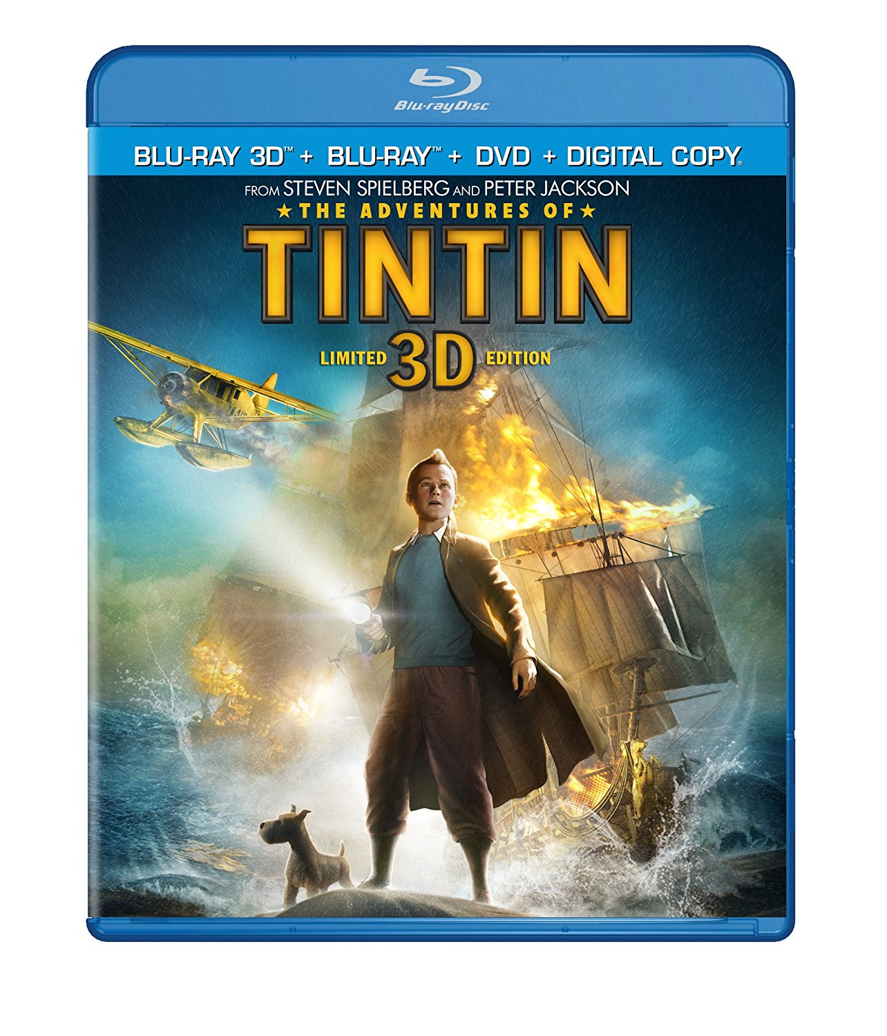 The Adventures Of Tintin Blu Ray 3d Blu Ray Dvd Digital Hd 9 99 Fs W Prime Amazon Phatwallet