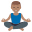 :man_in_lotus_position_medium_skin_tone: 🧘🏽♂